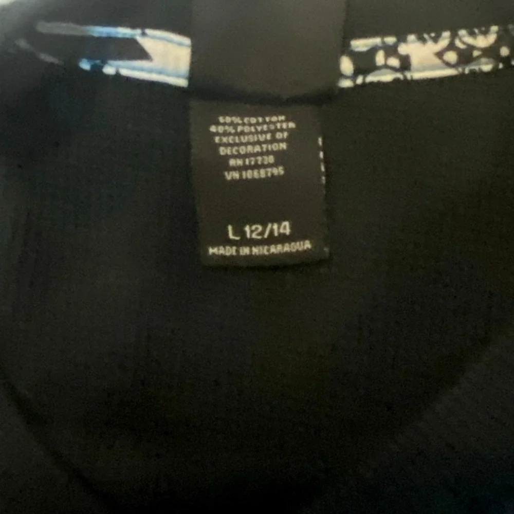 Y2K‎ grunge skater Shaun White Thermal blue stitching Boys Size L 12/14